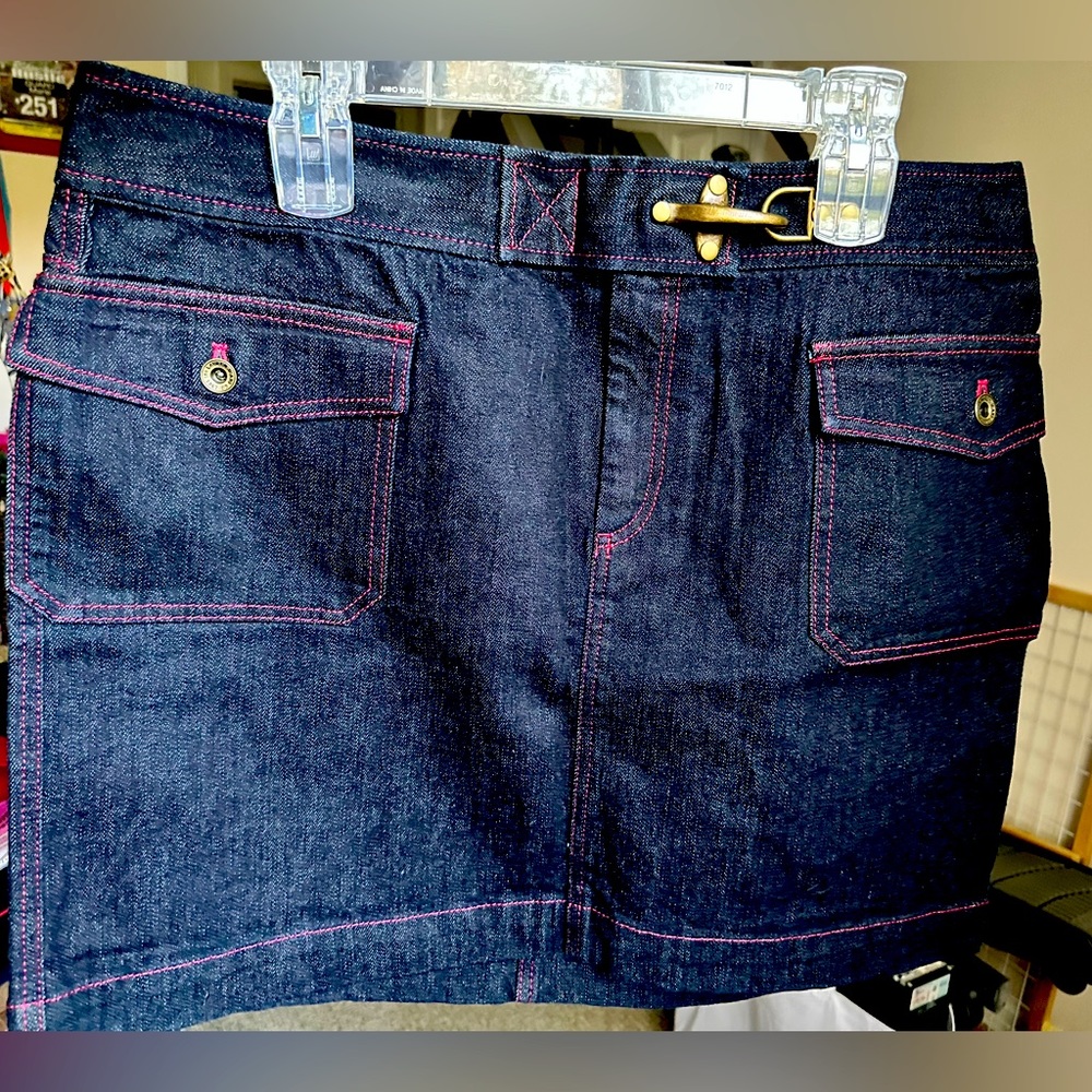 NWT Ralph Lauren Nolita Jean skirt, size 14